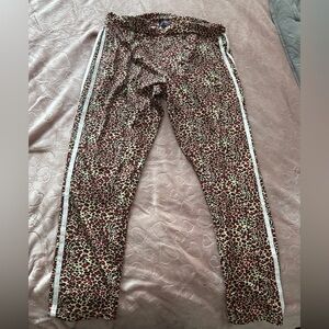 Leopard Print Kids Casual Bottoms